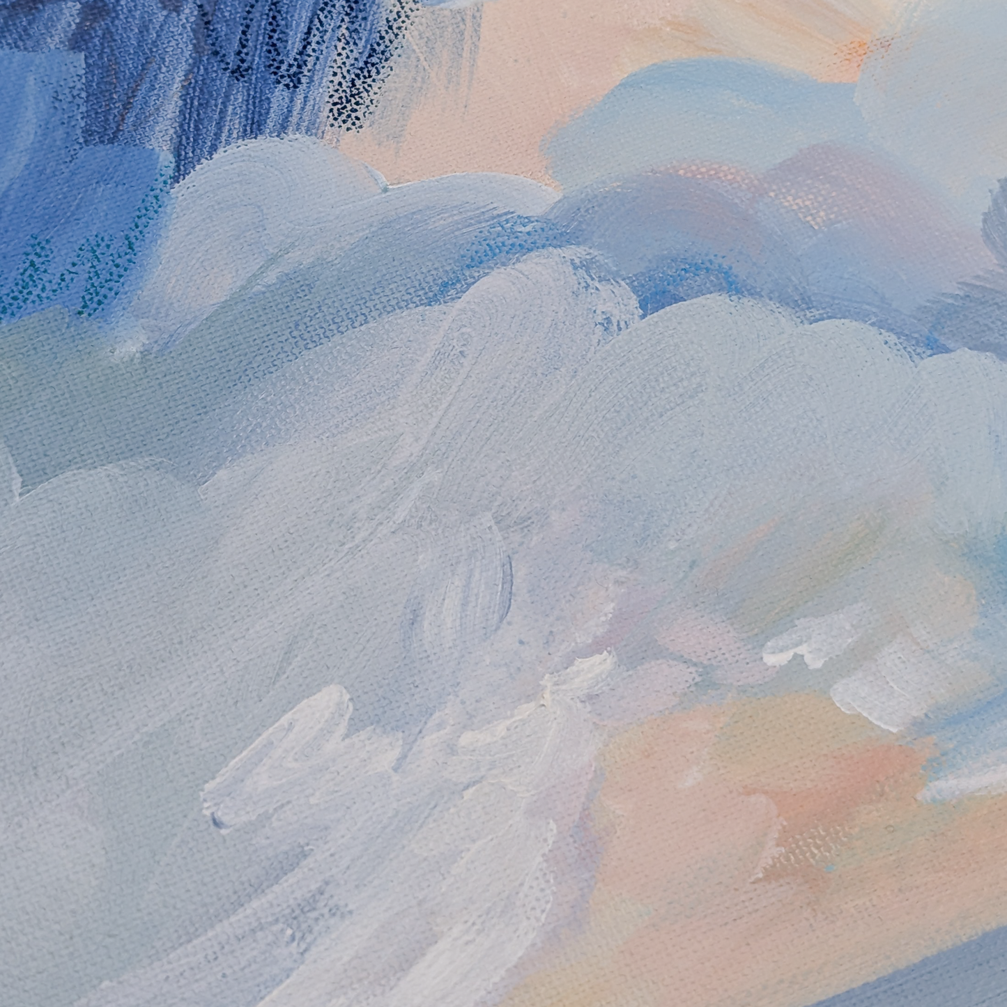 The Most Glorious Day II, Original Painting on Canvas