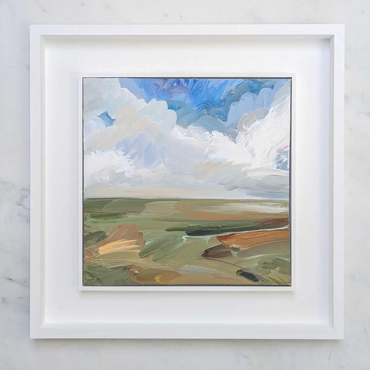 The Season is Changing I, Original Painting on Canvas
