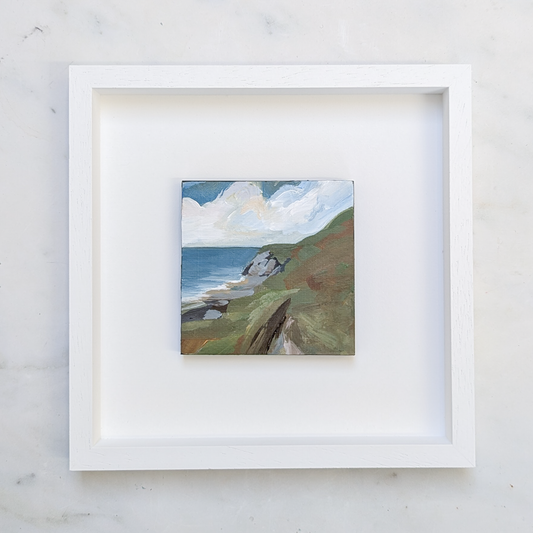 Cliff Walks II, Original Painting on Board