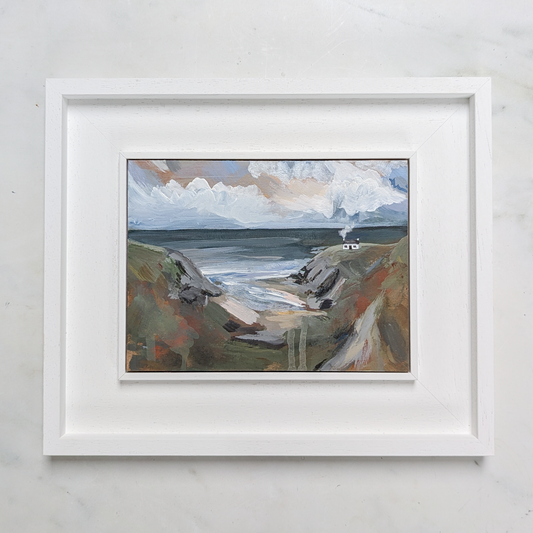 The Cwtch Collection - Cottage III, Original Painting on Board