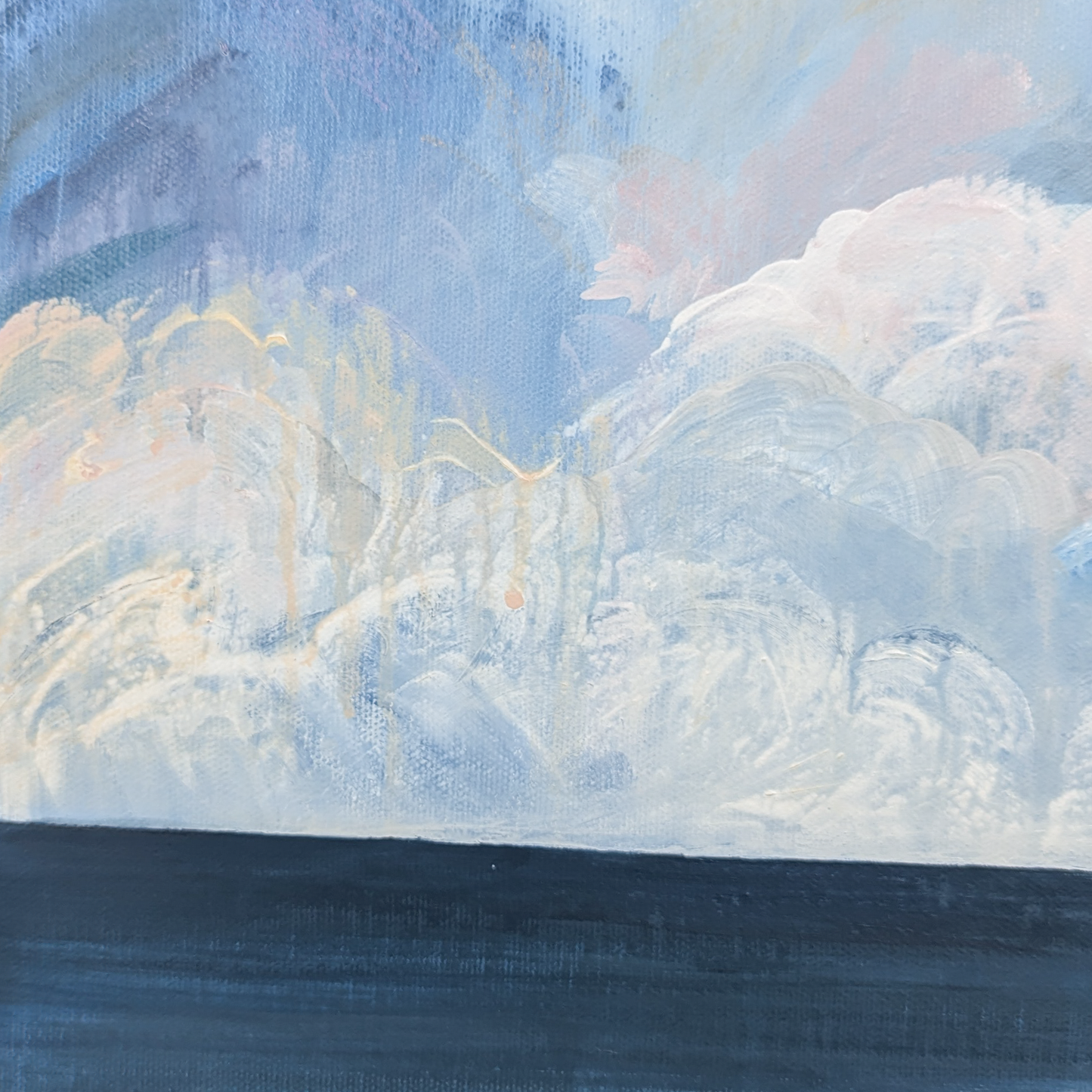 A Moment of Tranquillity, Original Painting on Canvas