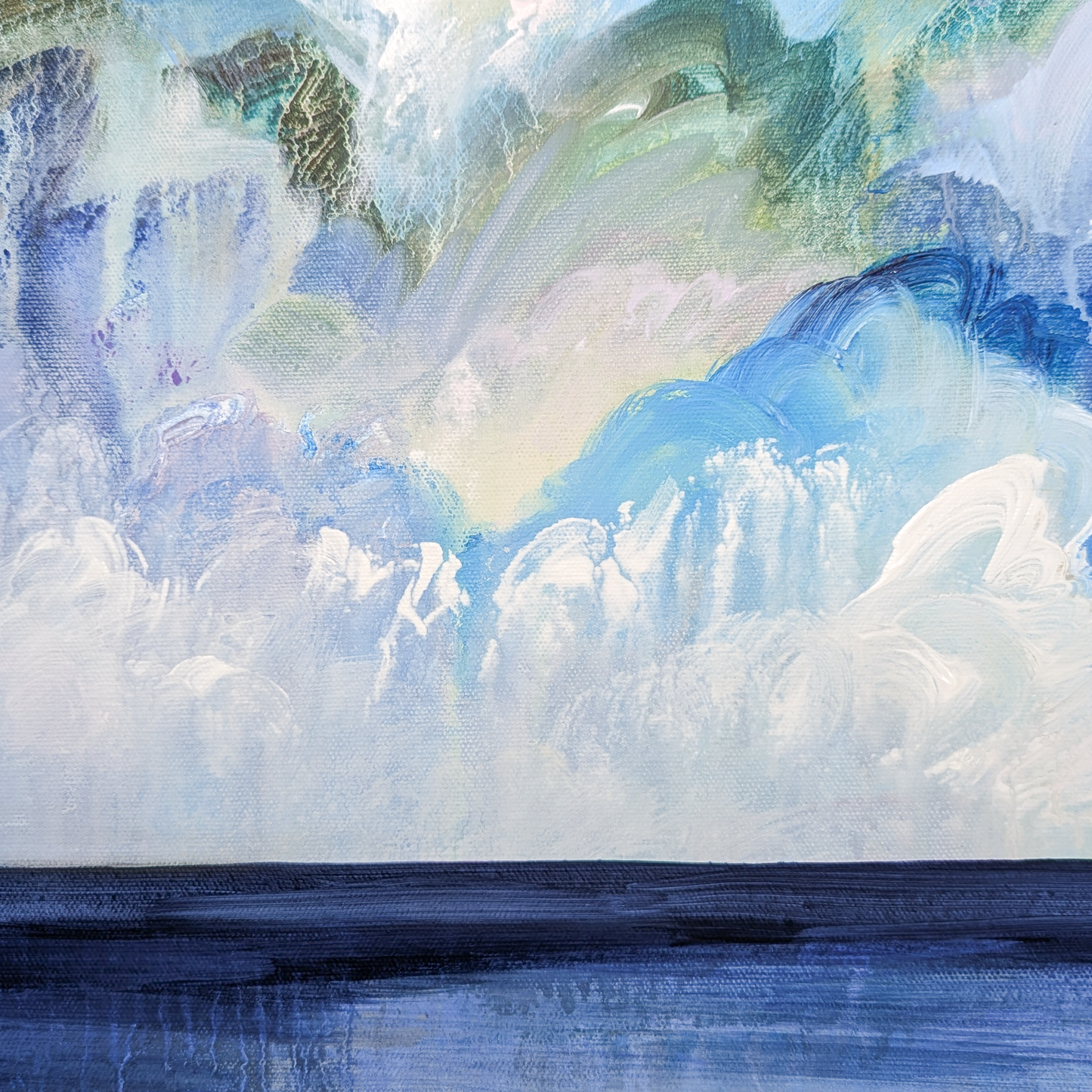 Coastal Dreams, Original Painting on Canvas