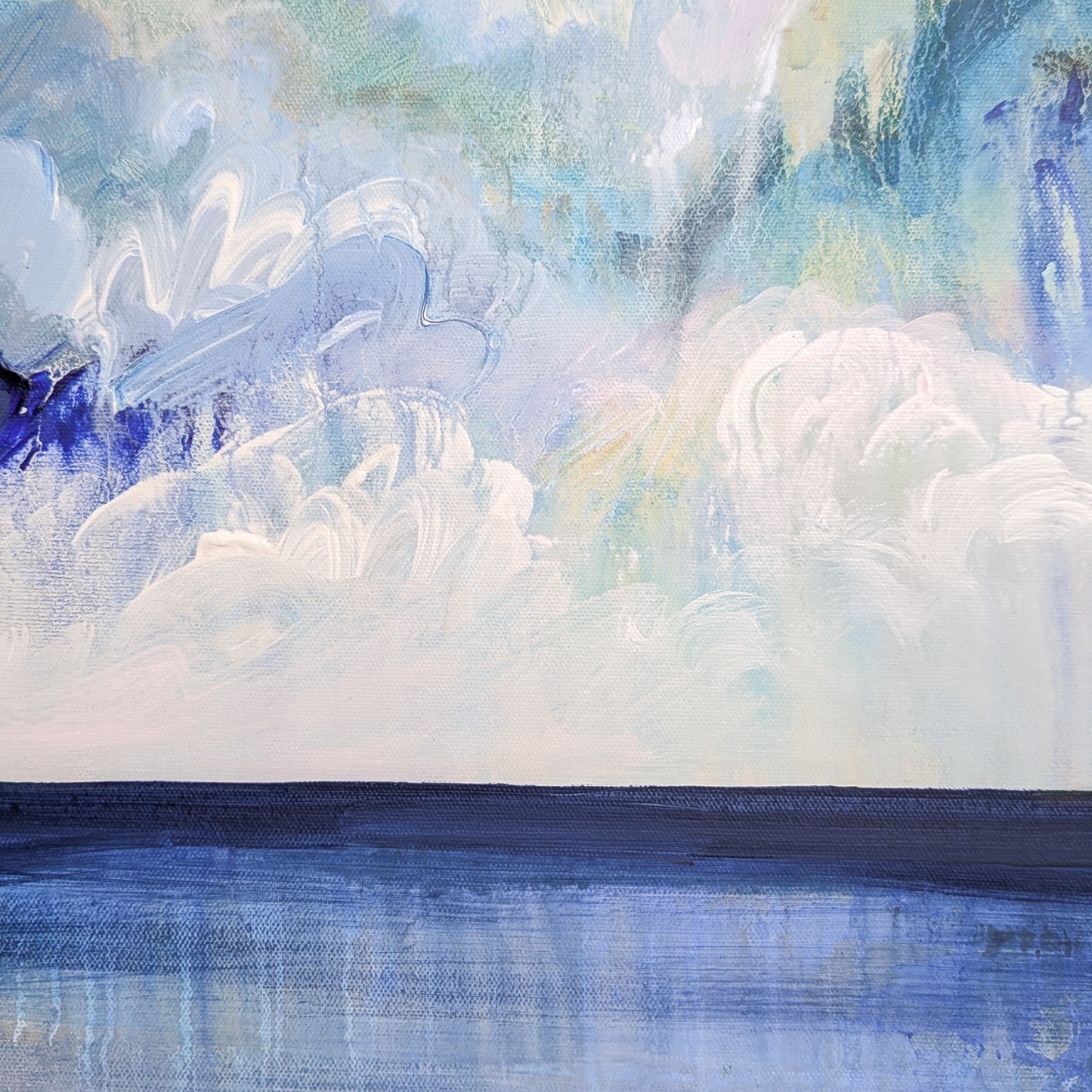 Coastal Dreams, Original Painting on Canvas