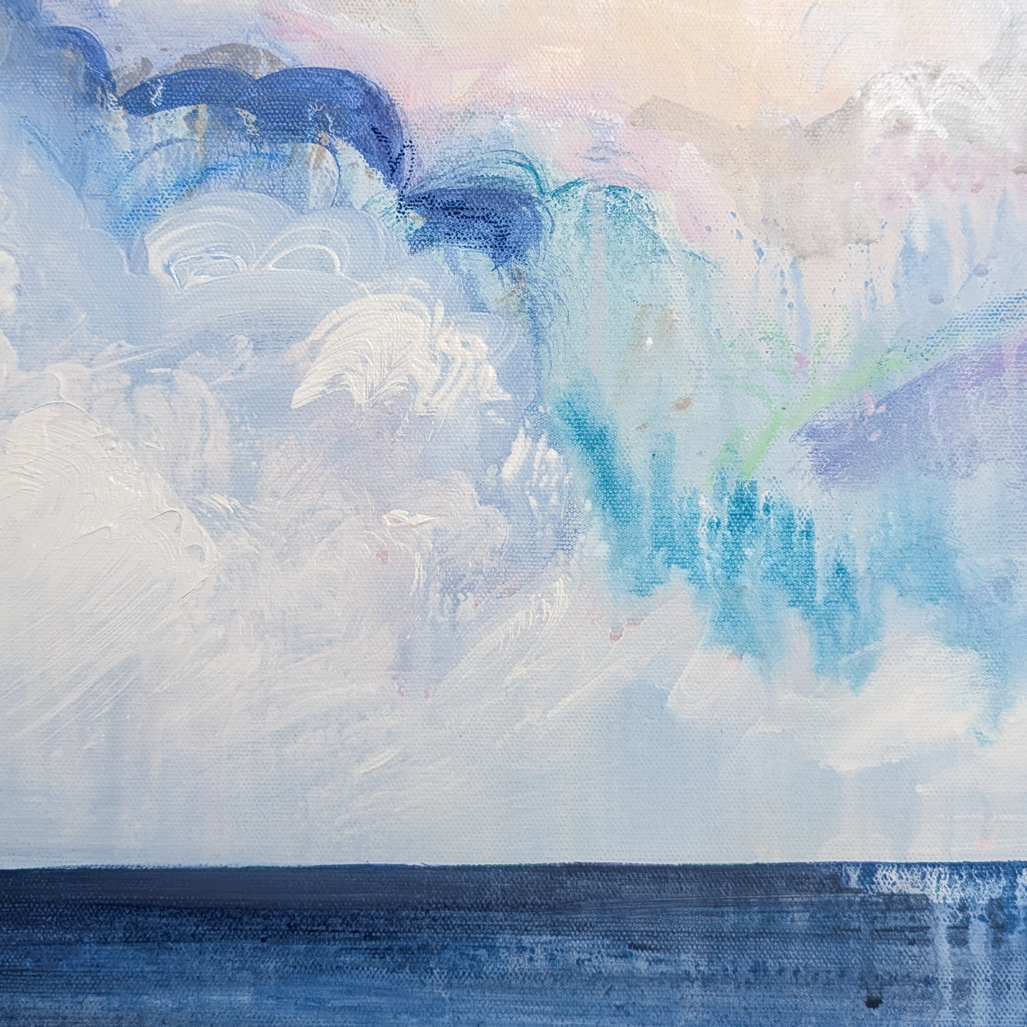 Pastel Reverie, Original Painting on Canvas