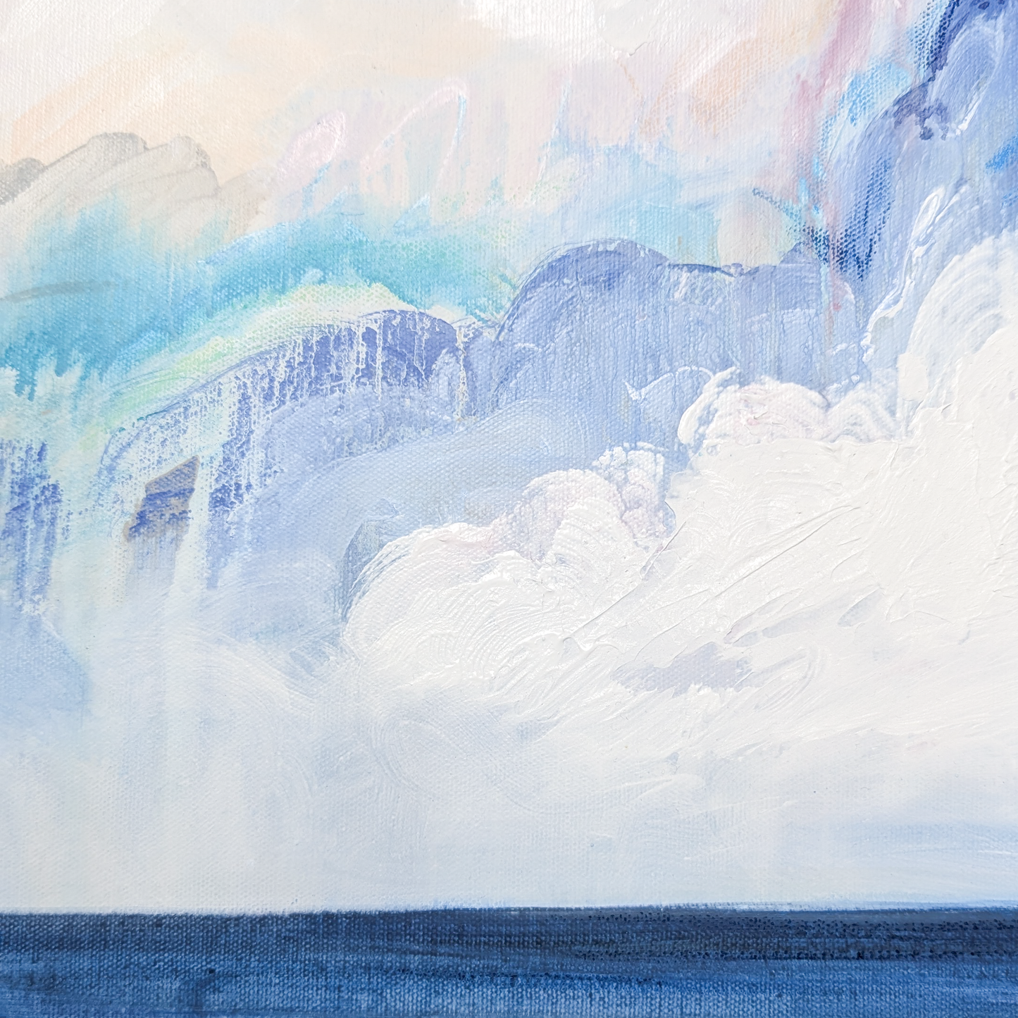 Pastel Reverie, Original Painting on Canvas