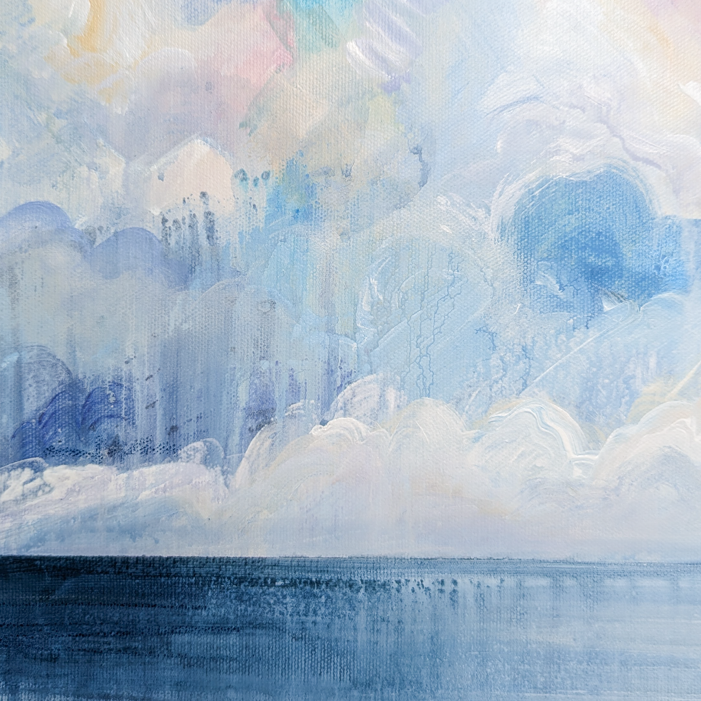 Whispering Skies, Original Painting on Canvas