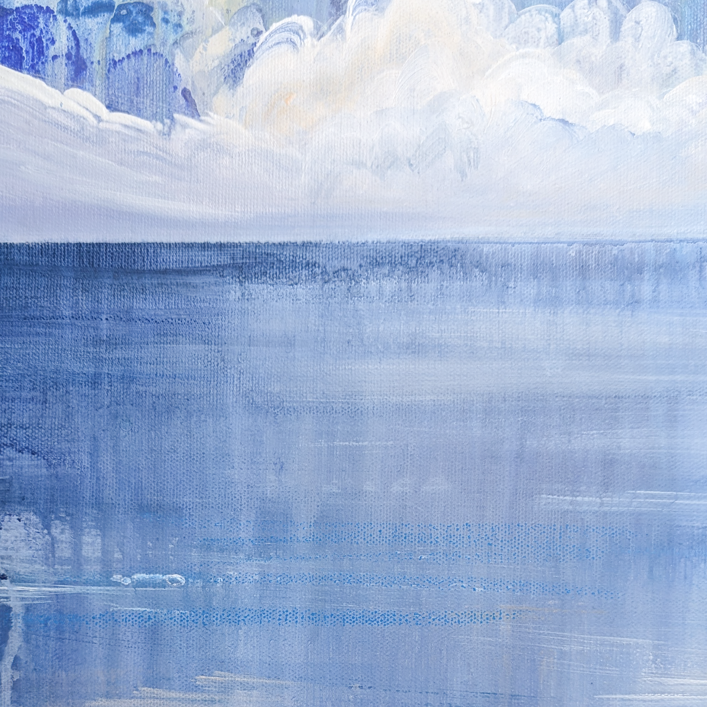 Drifting Off, Original Painting on Canvas