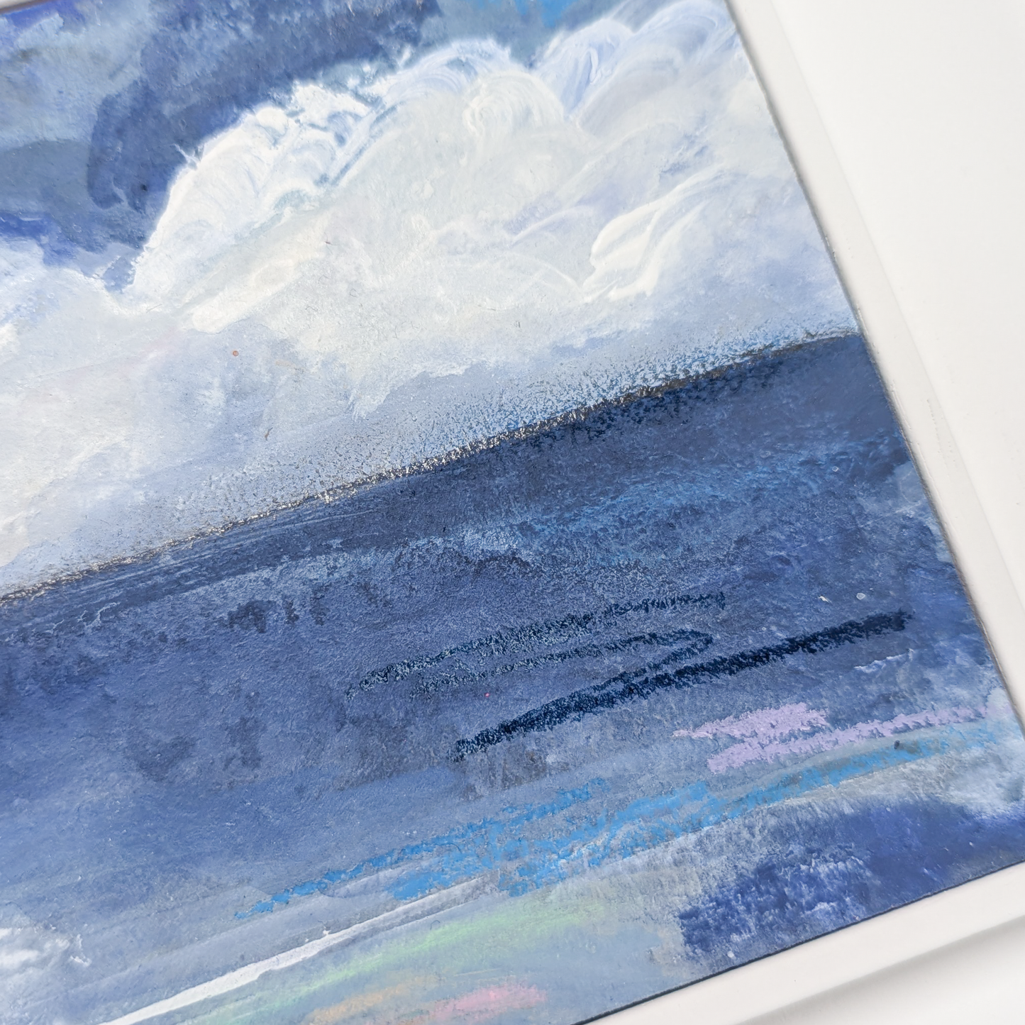 Gossamer Skies, Original Painting on Board