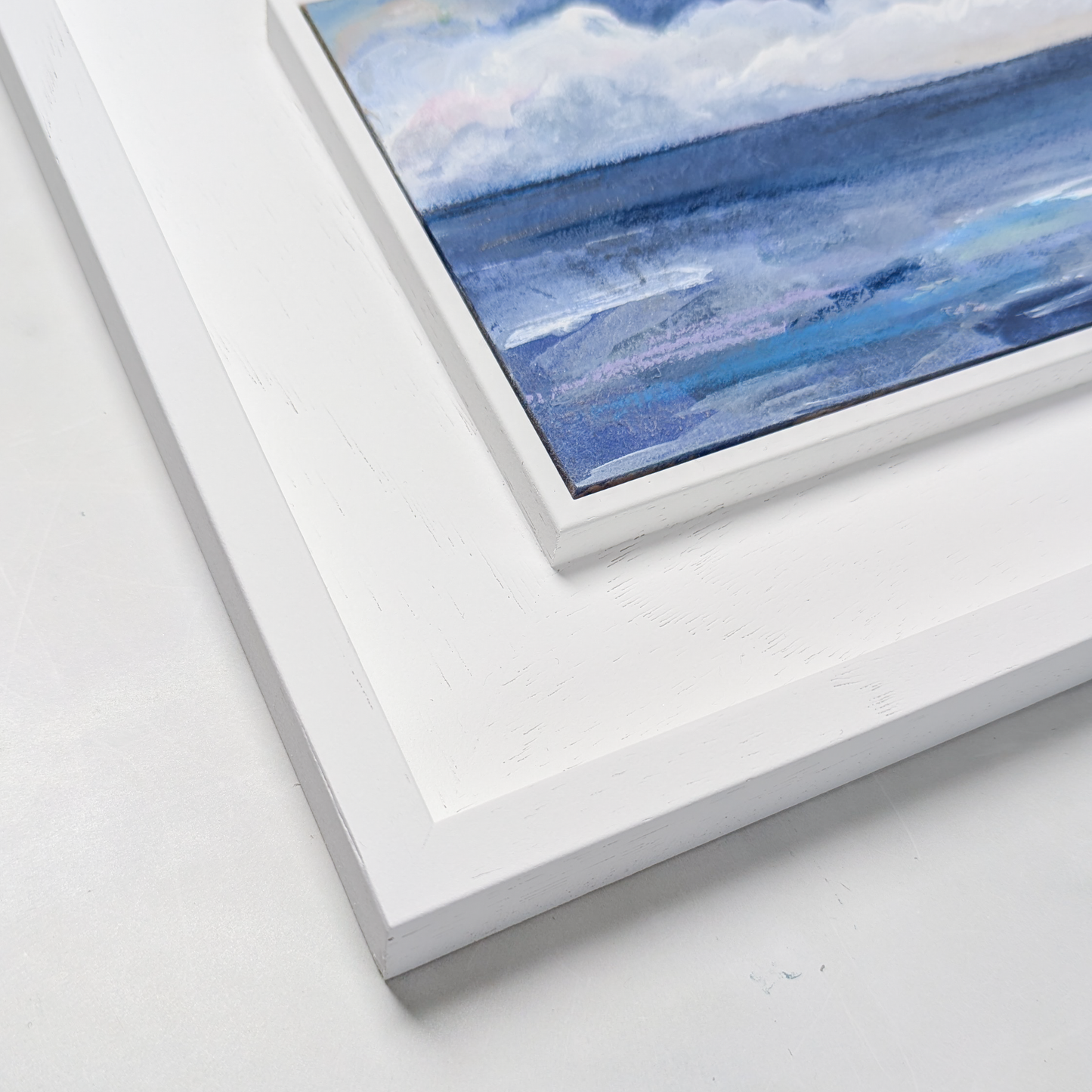 Clouds of Tulle, Original Painting on Board