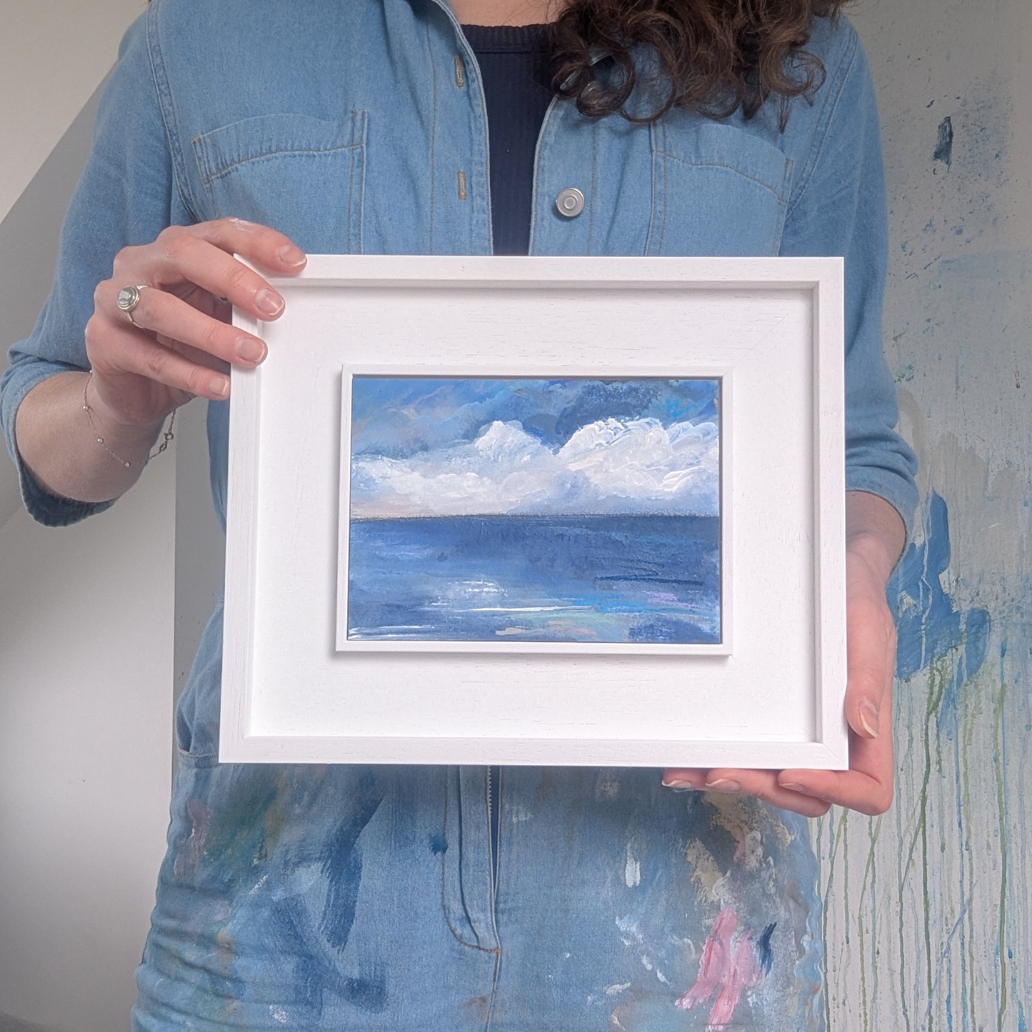 Gossamer Skies, Original Painting on Board