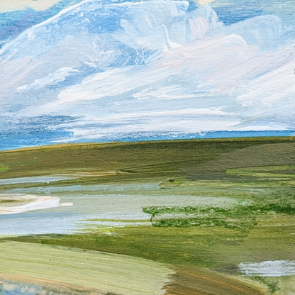 Full of Life I, Original Painting on Board