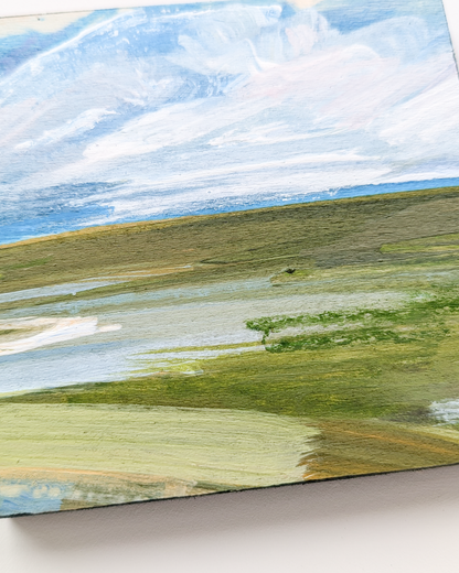Full of Life I, Original Painting on Board