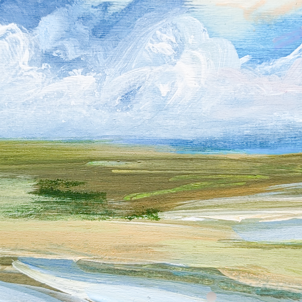 Full of Life II, Original Painting on Board