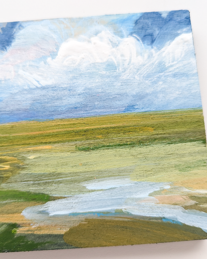 Full of Life III, Original Painting on Board