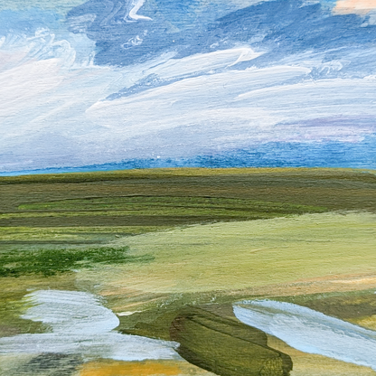 Full of Life IV, Original Painting on Board