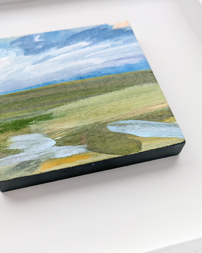 Full of Life IV, Original Painting on Board