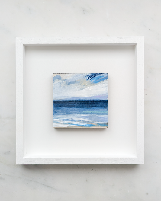 Nothing But Blue II, Original Painting on Board