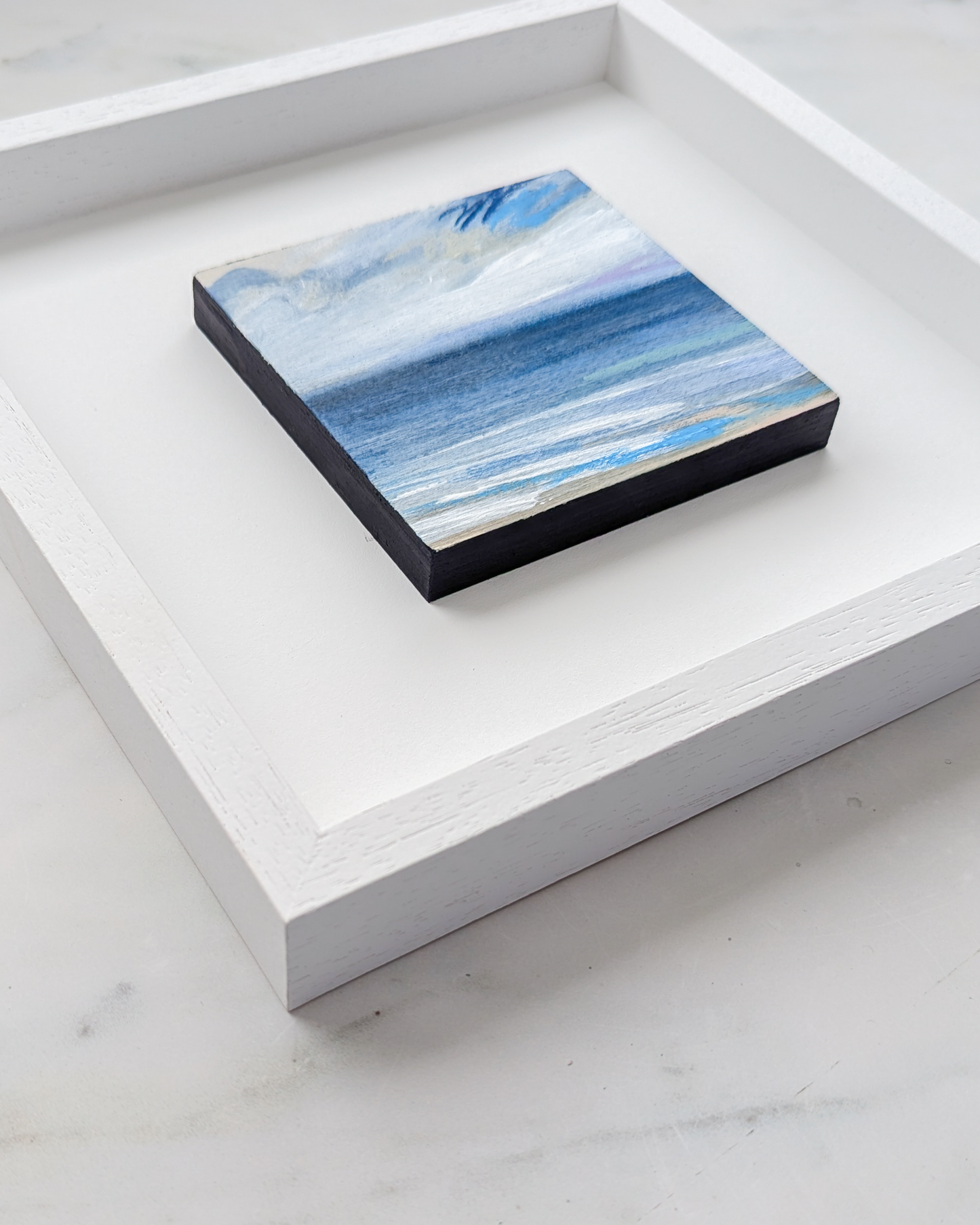 Nothing But Blue II, Original Painting on Board