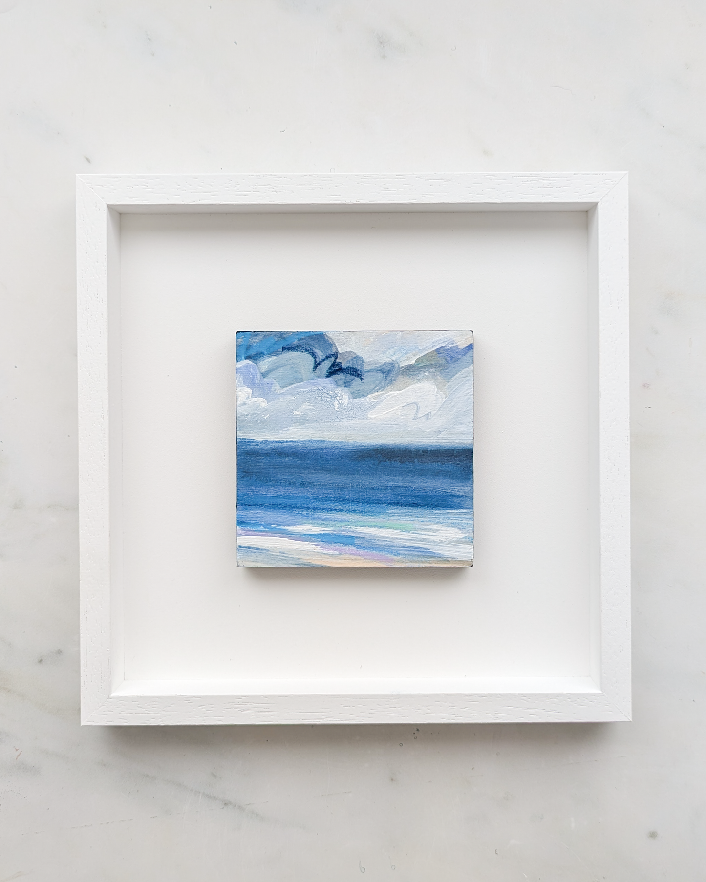Nothing But Blue III, Original Painting on Board