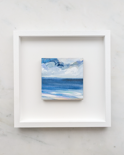 Nothing But Blue III, Original Painting on Board