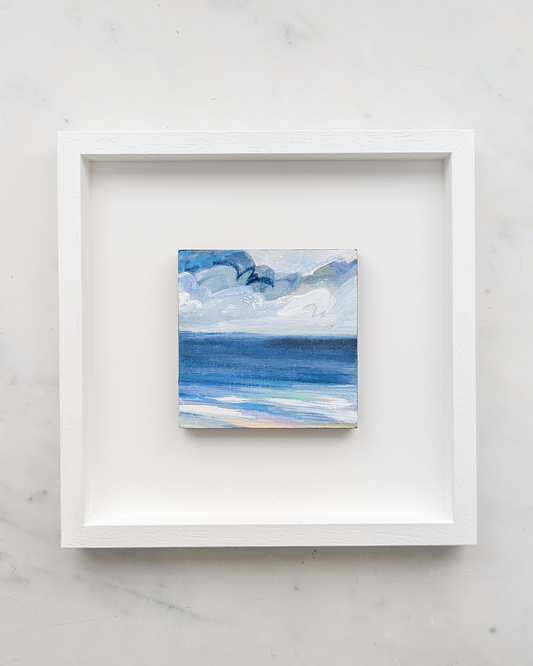 Nothing But Blue III, Original Painting on Board