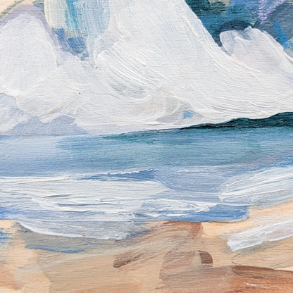 The Fresh Sea Air VI, Original Painting on Board