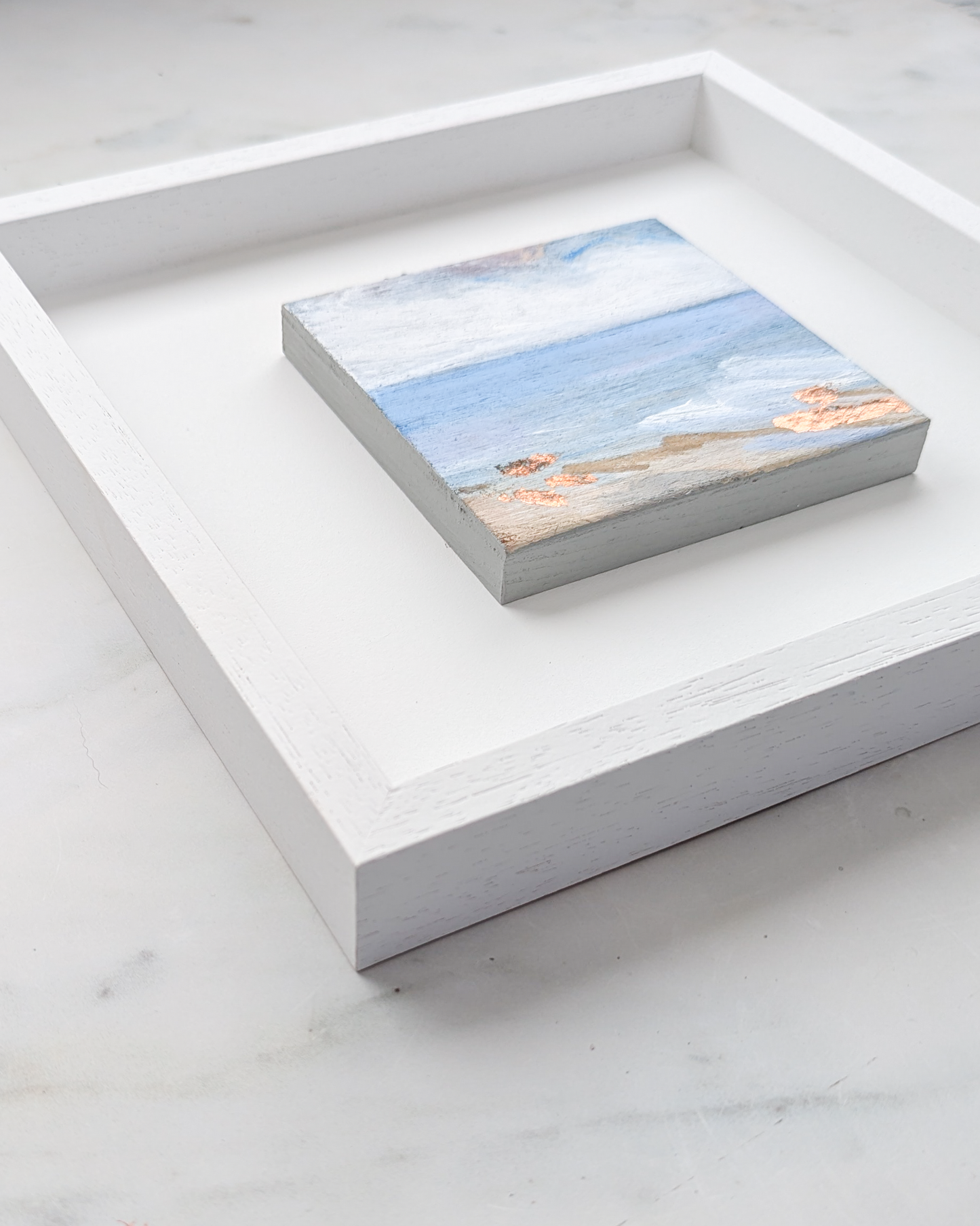 Spring on the Shore II, Original Painting on Board
