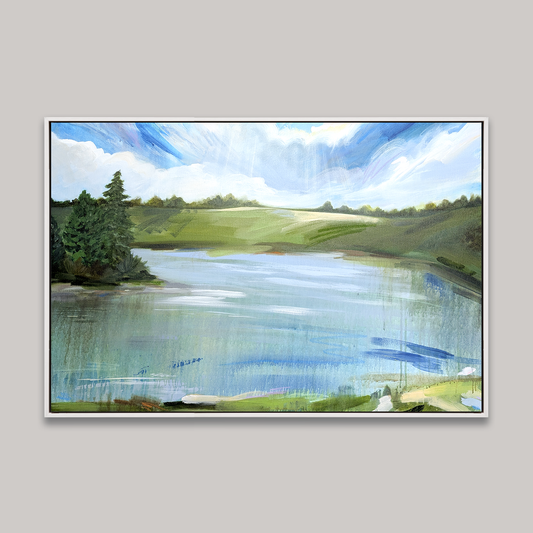 Touch the Sky, Original Painting on Canvas