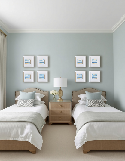 Peaceful Shores, Gallery Wall Set