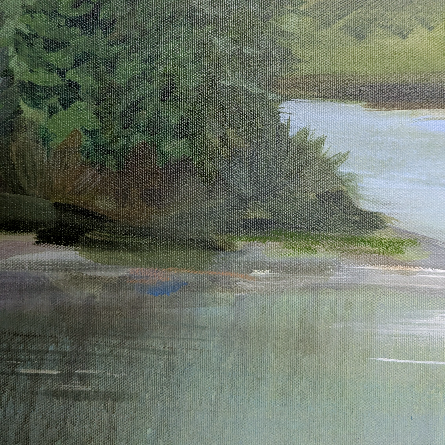 Touch the Sky, Original Painting on Canvas