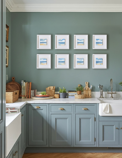 Peaceful Shores, Gallery Wall Set