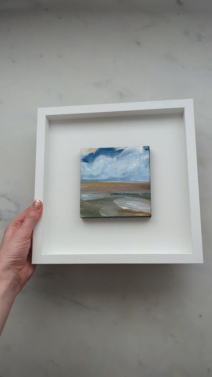 Wild and Quiet I, Original Painting on Board
