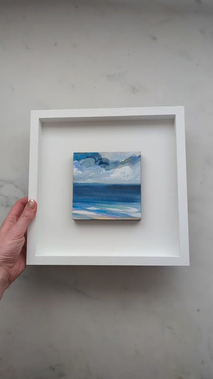 Nothing But Blue III, Original Painting on Board