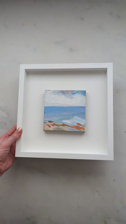 Spring on the Shore II, Original Painting on Board