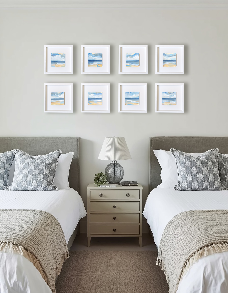 Peaceful Shores, Gallery Wall Set