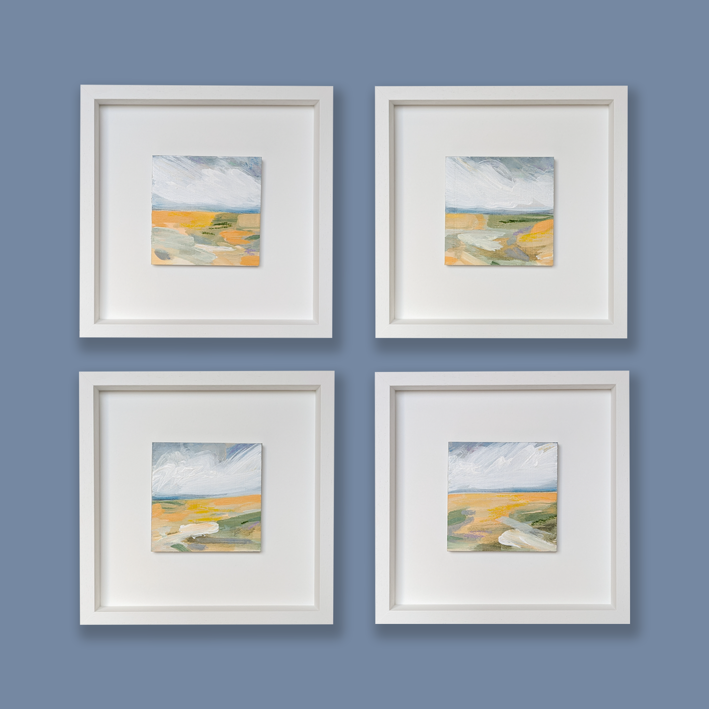 Fields of Butter IV, Original Painting on Board